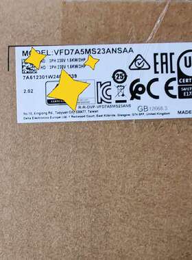 (议价)台达VFD7A5MS23ANSAA