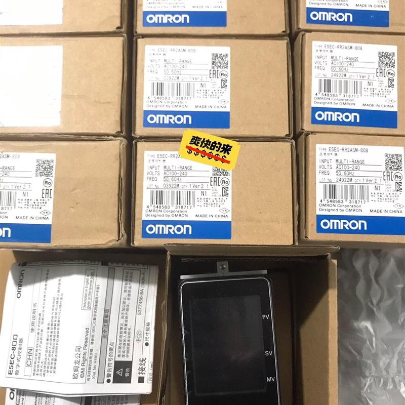 全新欧姆龙温控器 E5EC-RR2ASM-808 正品议价