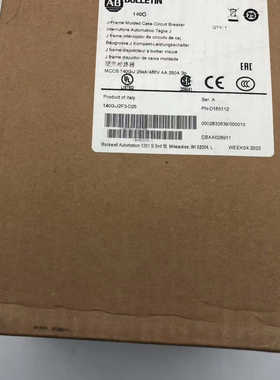 140G-J2F3-D25  罗克韦尔AB J型框架模制外壳议价