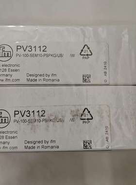 (议价)IFM，PV3112压力开关，PV-100-SEM10-PS