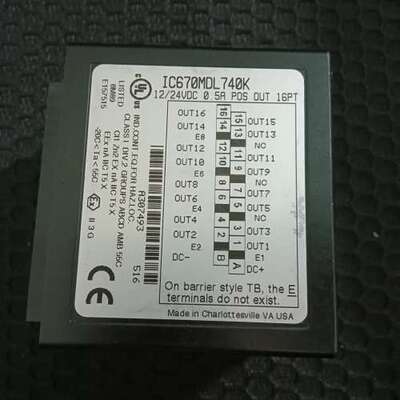 IC670MDL740K   100议价