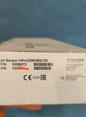 (议价)梅特勒托利多PH传感器 InPro3250iSG120，
