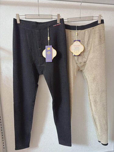 敦喜鲨鱼2025新男士羊绒舒肤保暖裤发热绒弹力软糯不臃肿加厚550g