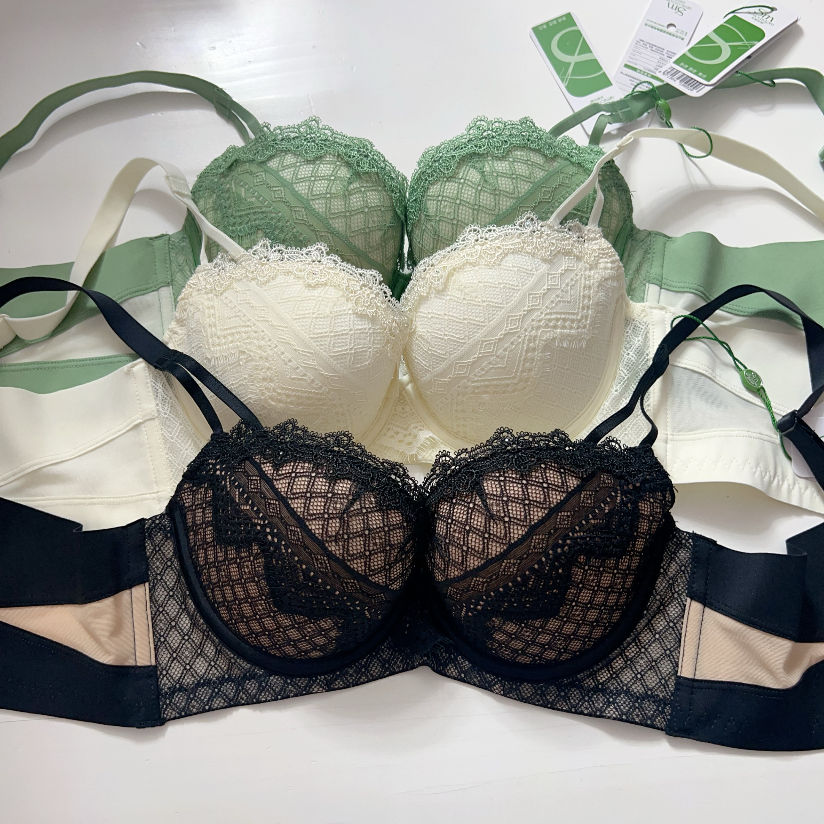 丝密定制2024夏季新款文胸中厚ab杯软钢圈聚拢侧收性感小胸内衣