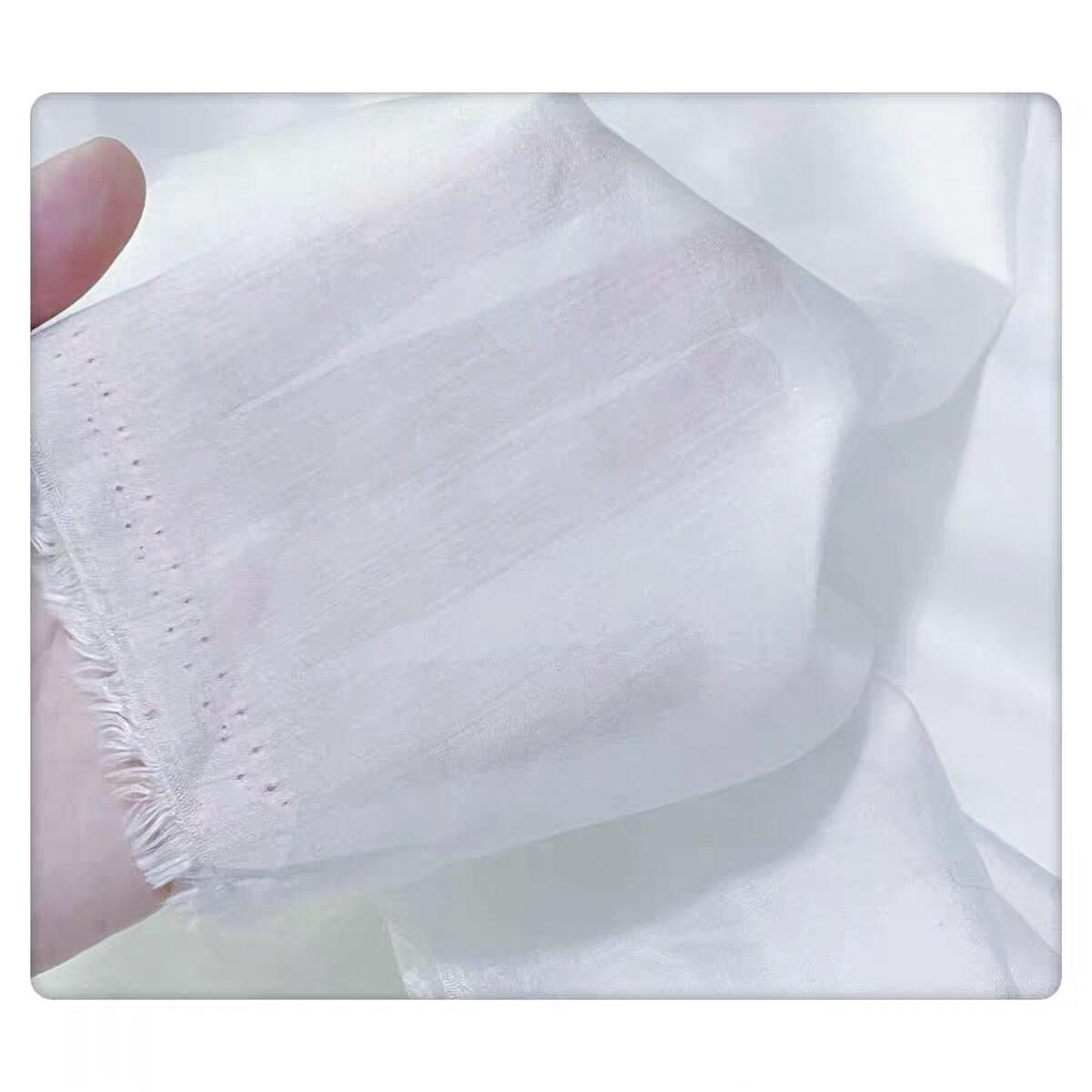 柔软半透抗皱披肩衬衣汉服