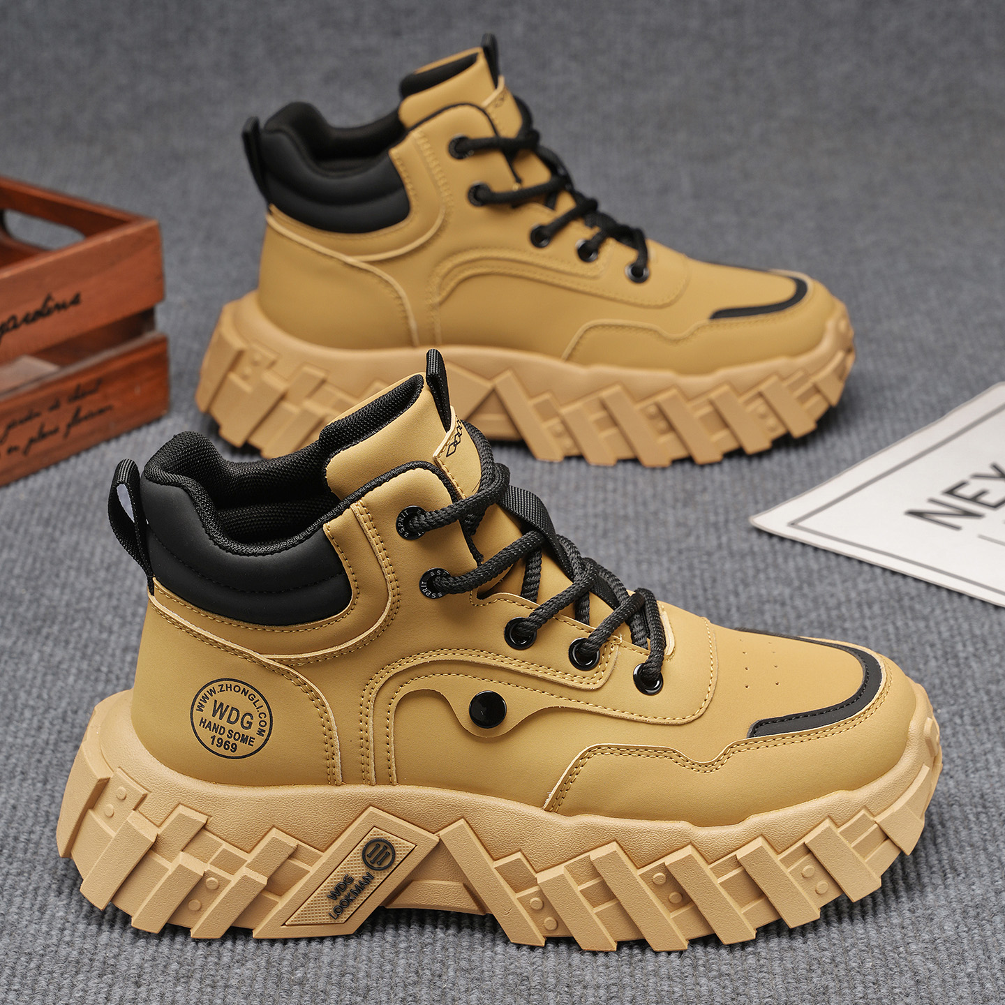 【国货严选】官方旗舰店正品男鞋