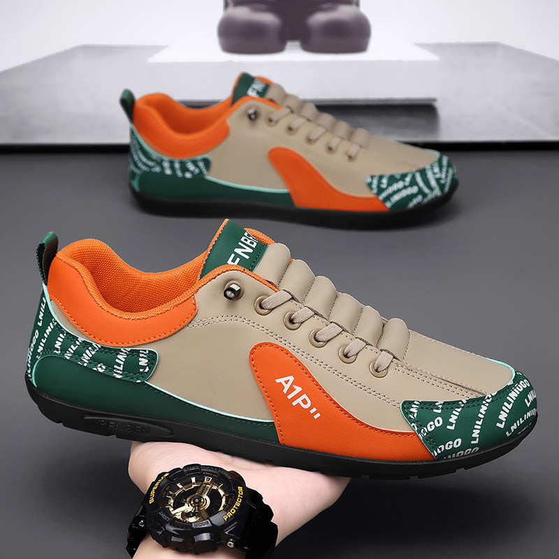 阿甘男鞋春季一脚蹬开车软底豆豆鞋工作耐磨防滑防水皮面劳保板鞋,流行男鞋,单鞋,淘宝优惠券,粉丝福利购,淘宝优惠卷