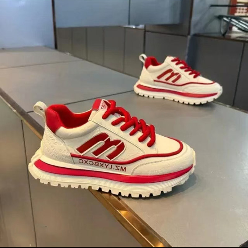 潮牌男鞋春季百搭增高软底阿甘老爹鞋青少年休闲跑步厚底运动潮鞋,流行男鞋,时尚休闲鞋,淘宝优惠券,粉丝福利购,淘宝优惠卷