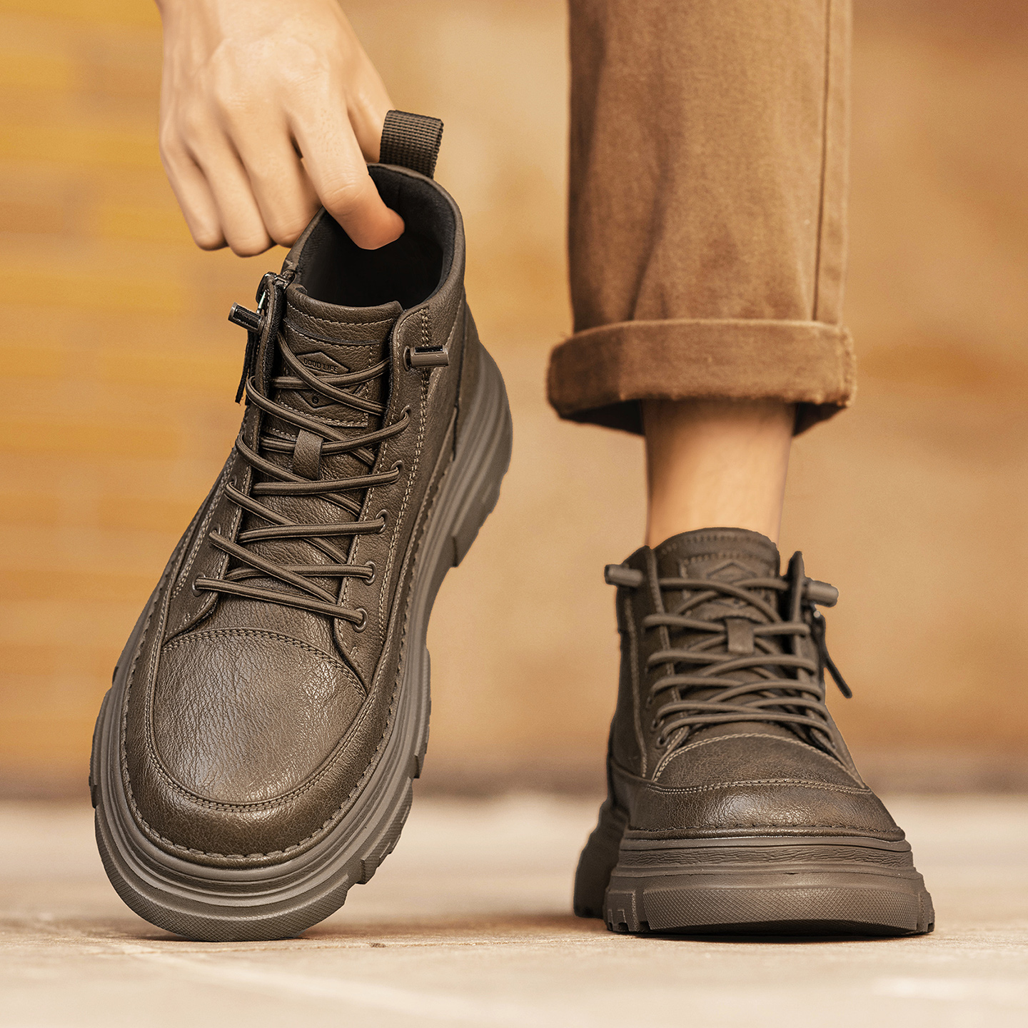 【国货严选】官方旗舰店正品男鞋