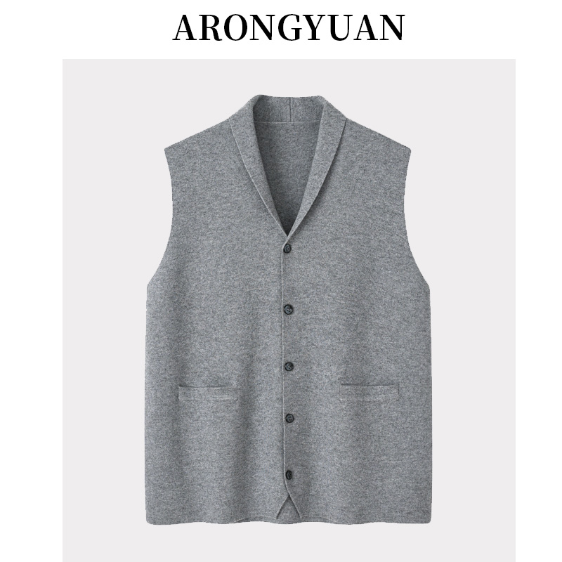 阿绒源青果领羊绒开背