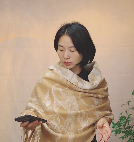 羊绒提花厚披肩