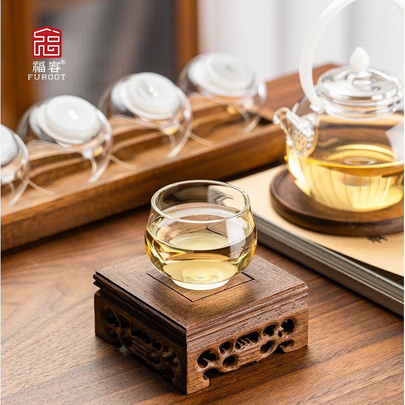 福容金亮杯高硼硅玻璃家用