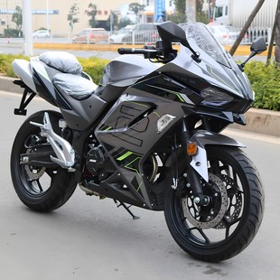 Новый мотоцикл Kawasaki H2, двухцилиндровый тяжелый мотоцикл с водяным охлаждением Honda CBR400 Little Ninja, дорожный гоночный автомобиль