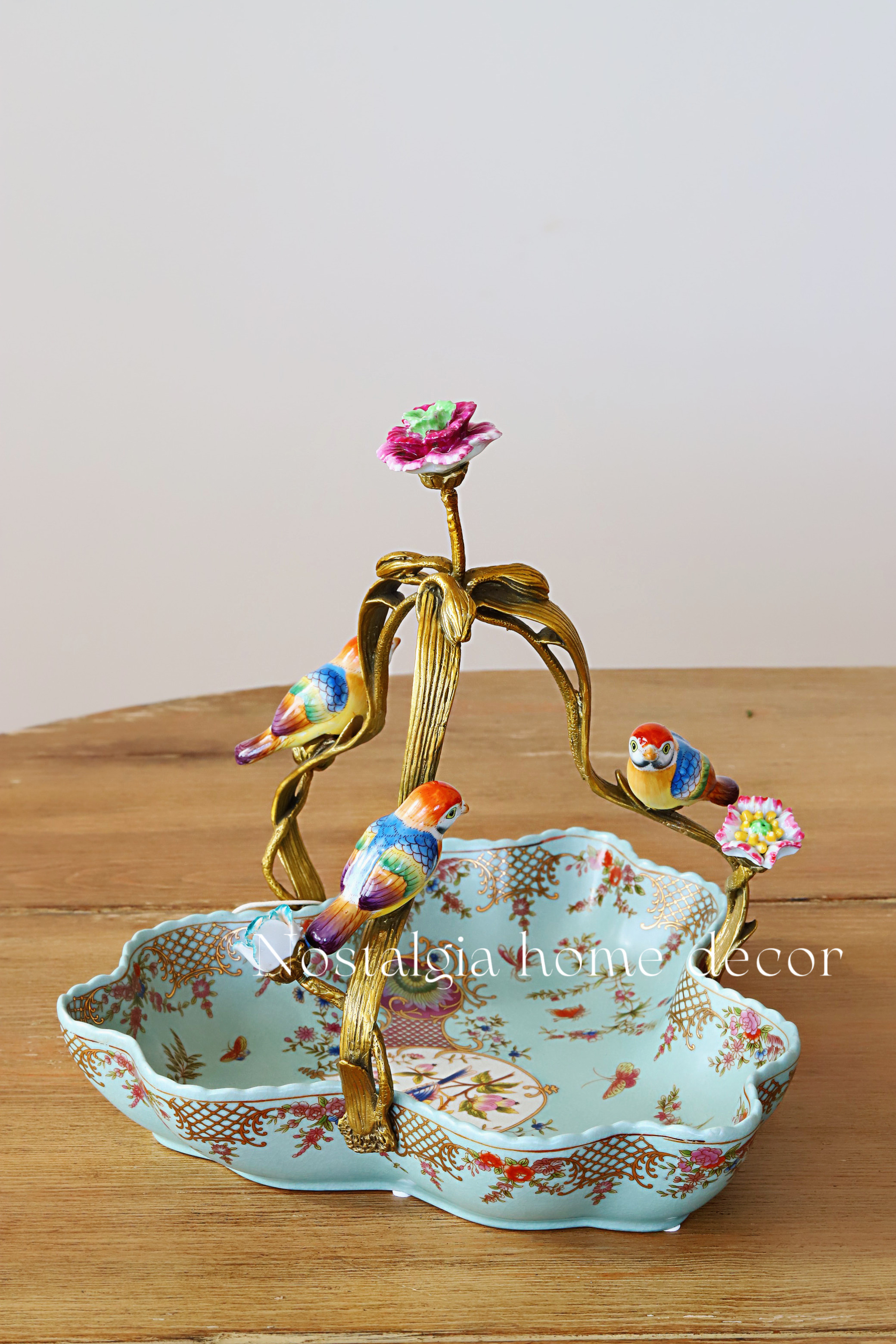 从今往后HomeDecor- CFHX42-三鸟语春果盘