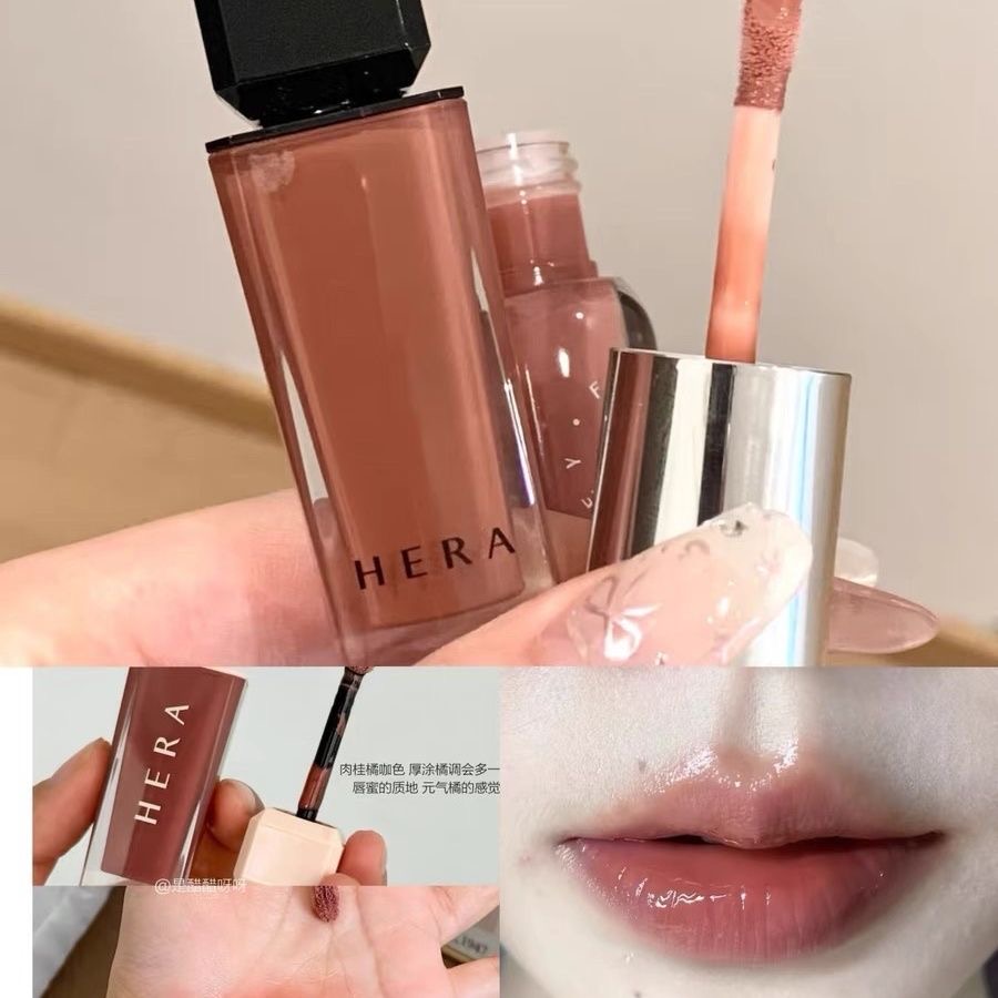 hera赫拉唇釉462裸色Jennie同款422肉桂豆沙色465保湿滋润499口红