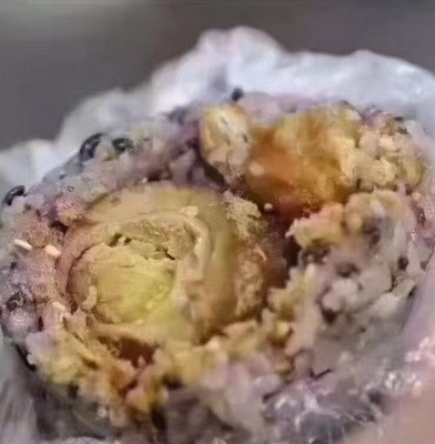 南京美食芳婆杂粮油条蒸饭