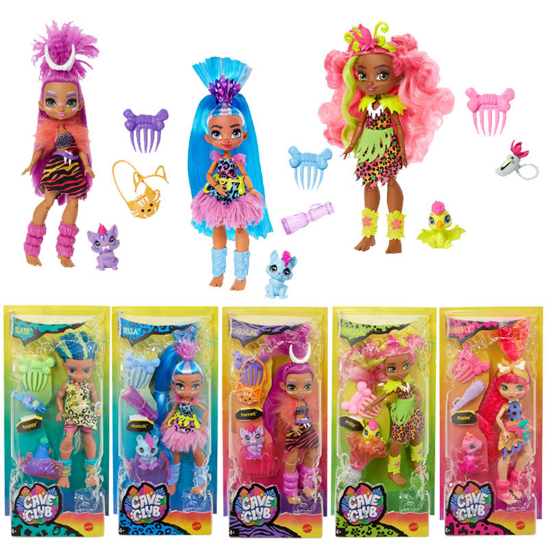 Mattel Cave Club dinosaur Pets Cave Club a doll 10 Moving Cave dwelling Tribe Toysin the Play mode/Anime/Periphery/cos/Board games , Hand to do/Toy/Dolls/BJD/Soldier , Other hand do  category - from Buy2taobao.com to provide professional Taobao agent buy service