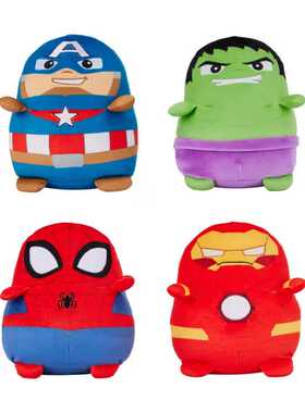 Marvel cushy毛绒 漫威8寸毛绒玩具公仔玩偶摆件美队浩克