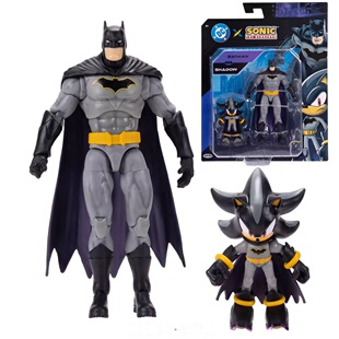 jakks联名DC漫画索尼克夏特周边联名5.5寸正版美国代购玩具sonic