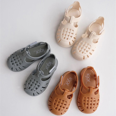 igor西班牙进口新款果冻罗马凉鞋