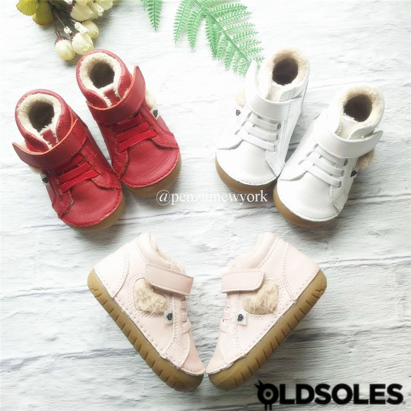 oldsoles小童童鞋真皮学步