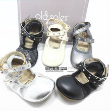 现货 澳洲 正品 old soles童鞋 羊皮超柔软包头公主鞋舞蹈鞋 皮鞋