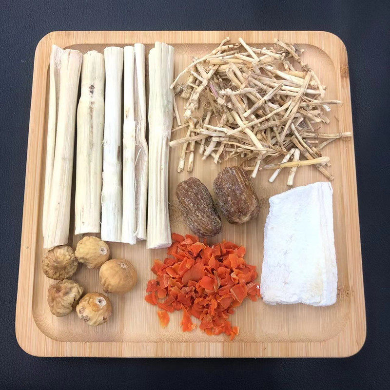 竹蔗茅根红萝卜汤料包广式凉茶茅根竹蔗煲汤材料宝宝糖水清热滋润