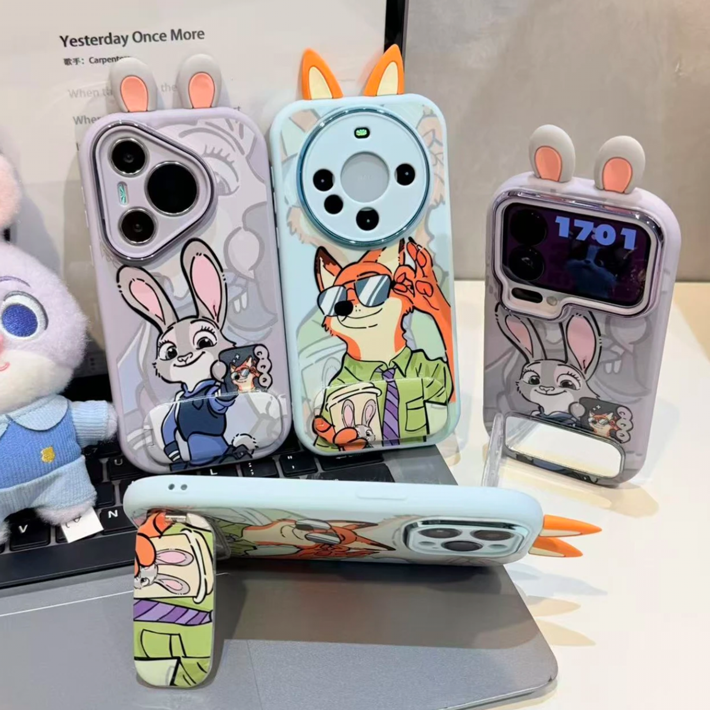 情侣帅气证件朱迪尼克疯狂动物城适用苹果17Pro手机壳iPhone16max小米15华为mate80pura70k60nova14荣耀x300