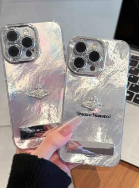 西太后镜头膜冰川纹新款适用苹果16promax手机壳iphone15pro13小米14华为mate60pura70红米k50reno13套荣耀90