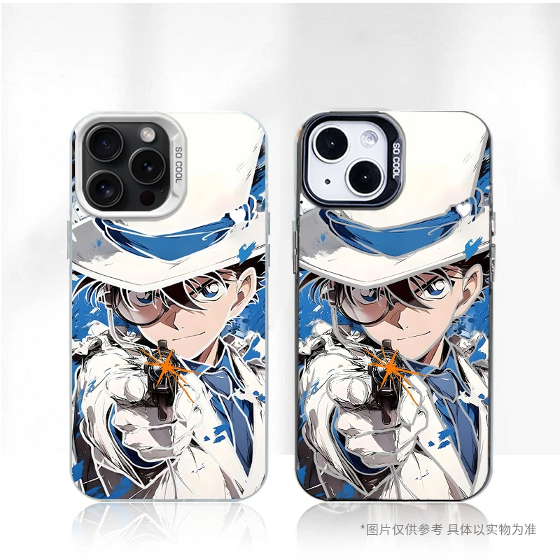 蓝泼彩基德彩银适用苹果16Promax手机壳iPhone14Pro小米15华为mate70pura80K60荣耀100nova13Reno12iQOO11S30