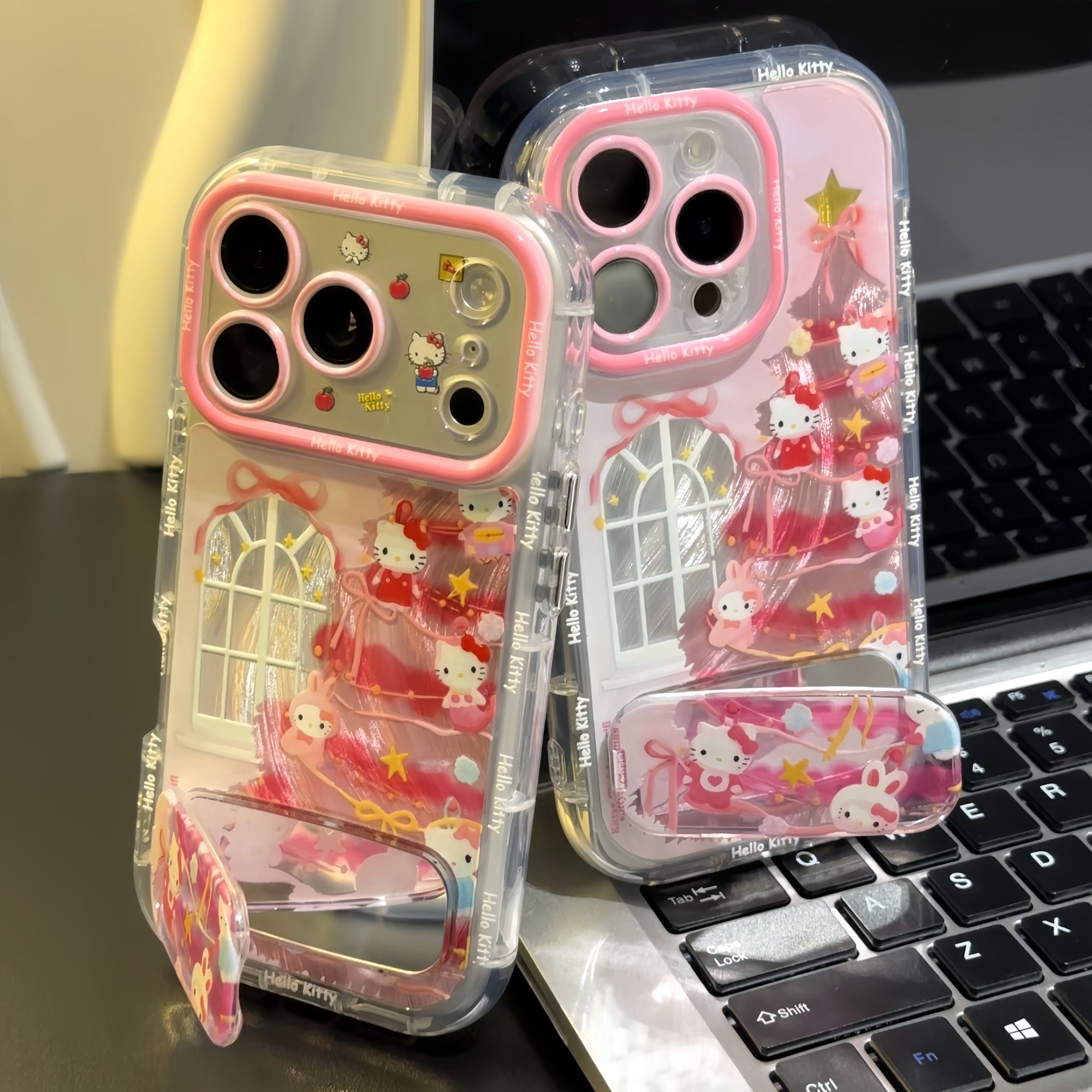 窗台圣诞树KT新款适用苹果17Pro手机壳iPhone16max12小米15华为mate80pura70k60note14荣耀400vivox300一加13