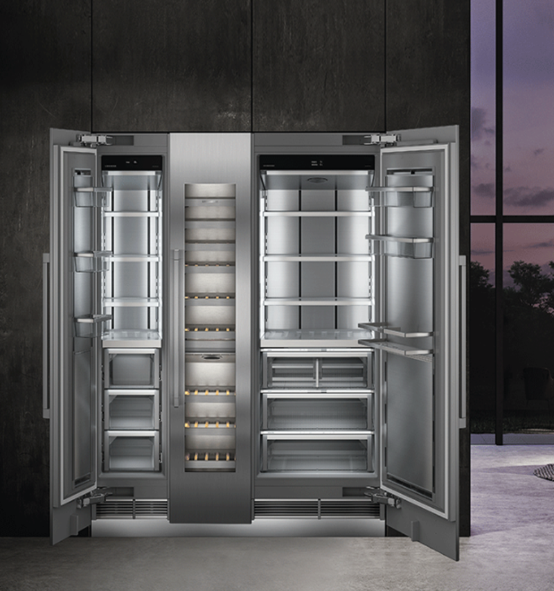 liebherr利勃海尔冰箱ewt9275奥地利进口超大对开门组合酒柜冰箱