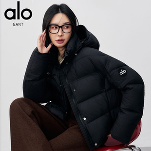 冬季 羽绒服 新款 女款 ZYH128 90%白鸭绒三防加厚泡芙款 AIOGANT正品