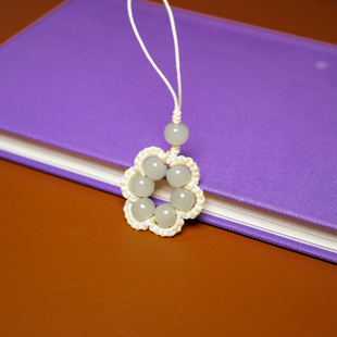 秋会长的和田玉新疆天然青白玉籽料NGTC国检大证包挂侧挂坠饰挂件