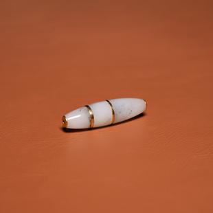 秋会长和田玉新疆青花籽料勒子【含NGTC国检N1子料大证】拼接22K