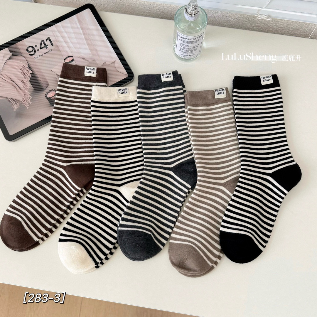 羊毛袜女秋冬蝴蝶结韩版ins中筒袜棉袜日系jk堆堆袜绒袜加厚保暖