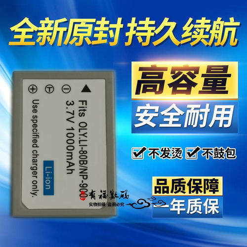 适用明基CCD相机DC E43 E53 E820 E1000 E720 C500 NP900原装电池