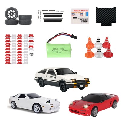 RC遥控车配件电池充电线贴纸箱路障轮胎车标心情件装饰件赠品礼品