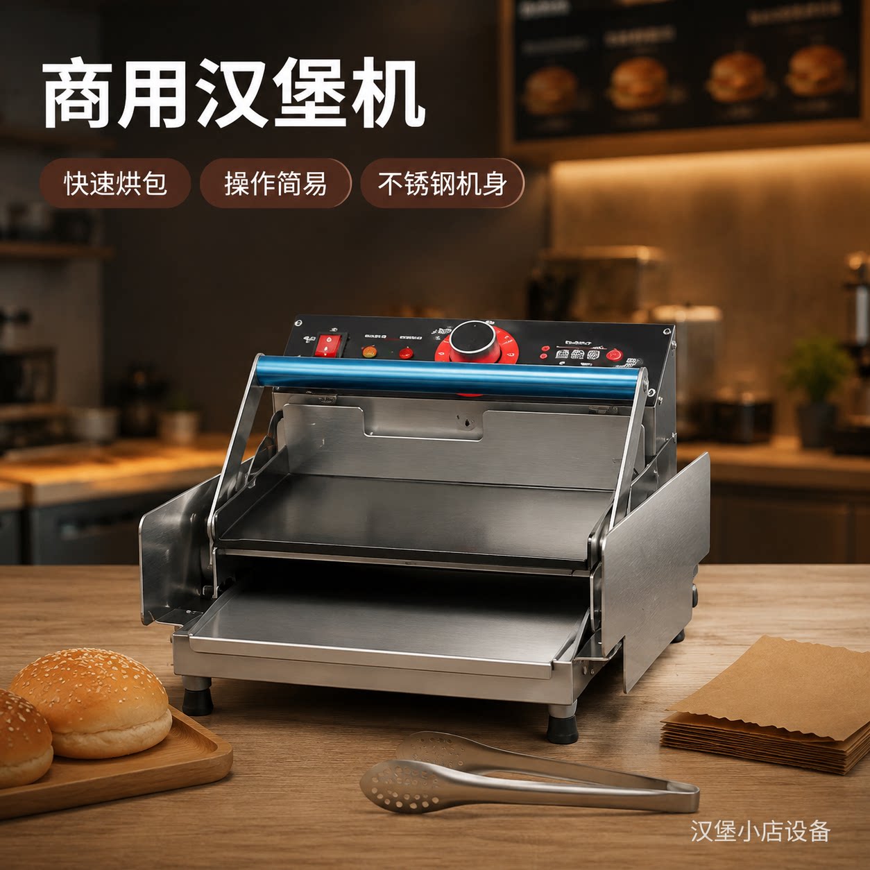 智能汉堡机全自动商用家用