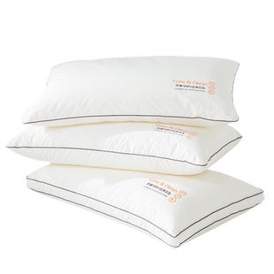 TEVEL/堂皇抗菌枕单只贡缎枕头单人枕芯宿舍舒适枕整头枕床上用品