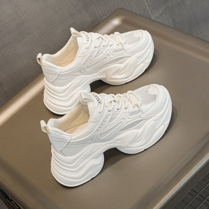 厚底老爹鞋女2025春季新款爆款