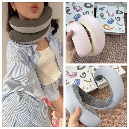 百变螺旋枕护颈枕u型枕飞机旅行枕头颈椎睡觉护颈枕u型枕护颈枕