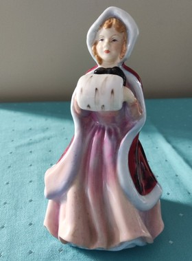 英国PARAGON帕拉贡瓷偶 杜莎夫人 女王授名 骨瓷 艺术品 收藏