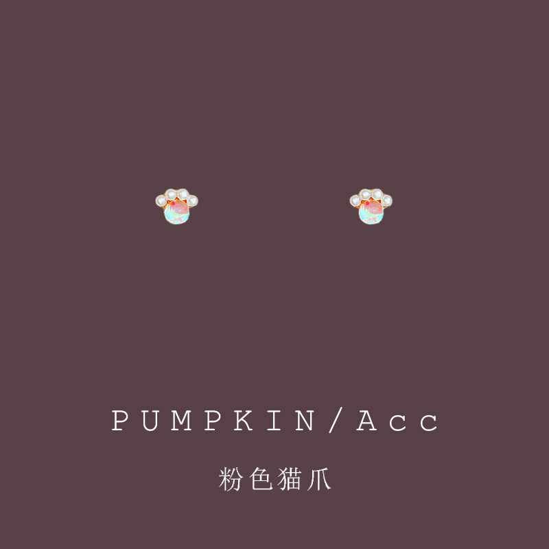 可爱粉色小猫爪珍珠无痛树脂隐形耳夹女无耳洞简约小巧精致耳饰,饰品/流行首饰/时尚饰品新,耳夹,淘宝优惠券,粉丝福利购,淘宝优惠卷