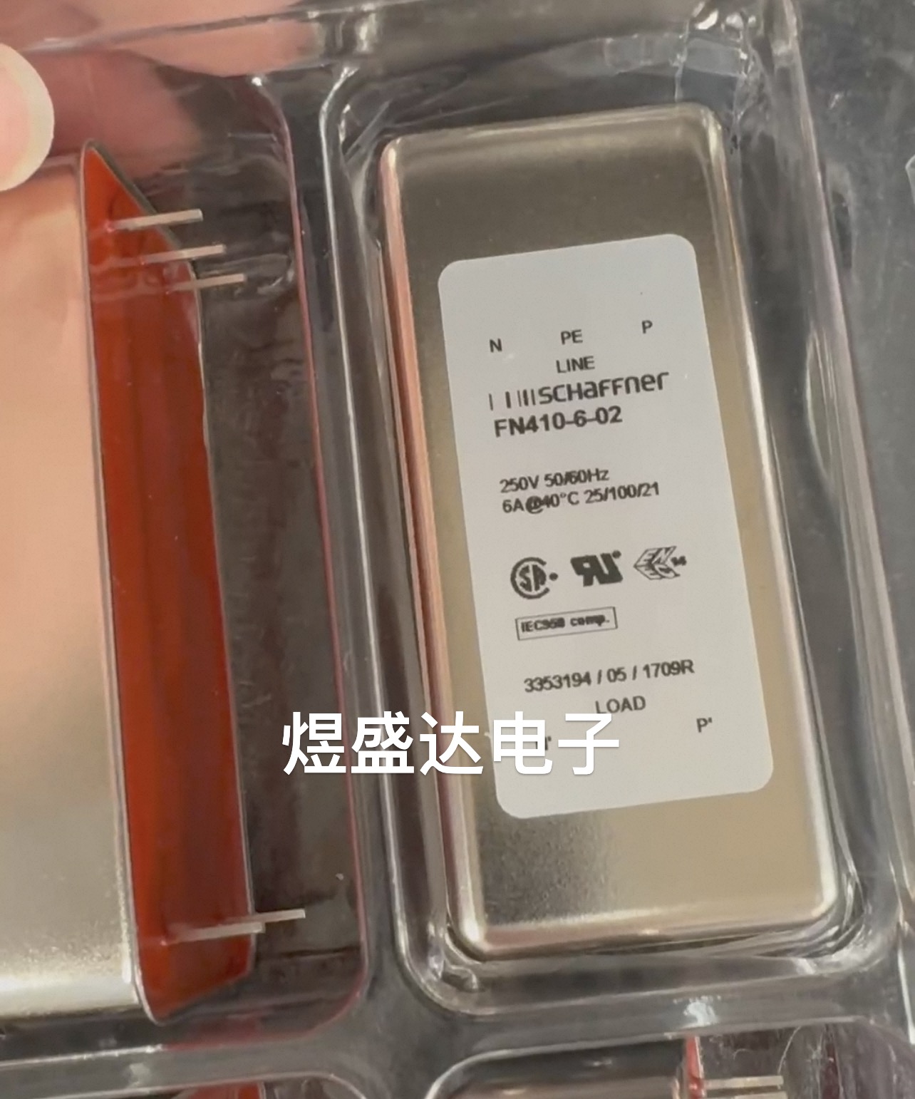 FN410-6-02 全新原装正品SCHAFFNER 夏弗纳滤波器 拍单咨询店主