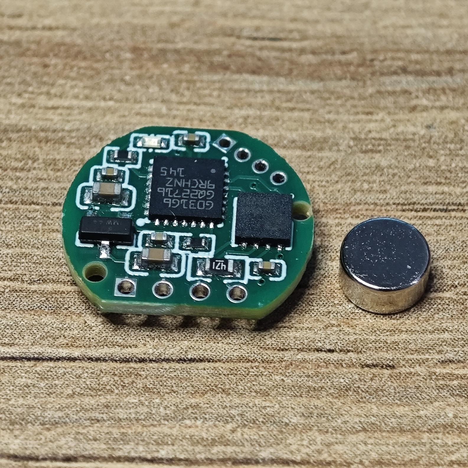 MT 7V0 超小磁编码器16位 RS485通信 空心杯电机编码器 灵巧手
