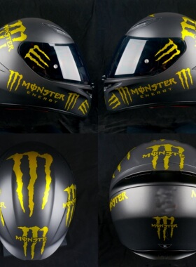 适用于AGV K1S PISTA K1S K3SV K5S 头盔 镜片装饰 改装 反光贴纸