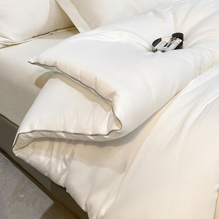 轻奢高端豆皇大豆被100支长绒棉55李官奇大豆被全棉大豆四季被