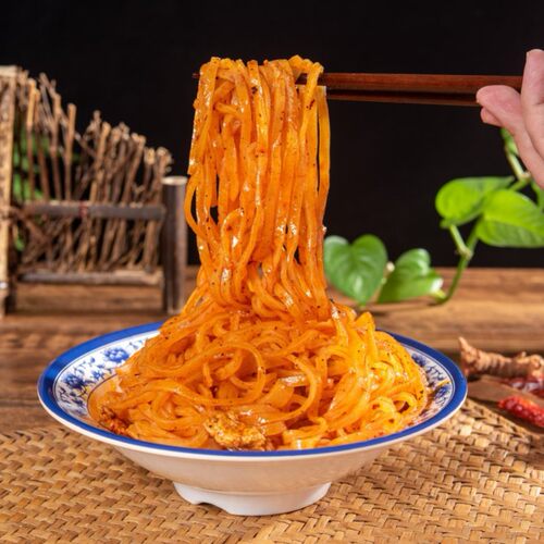 秦岐轩擀面皮宝鸡擀面皮方便速食美味310g每袋