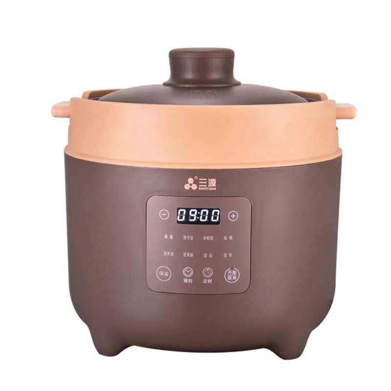 三源紫砂电饭煲1.5L/2L/3L/4L/5L电饭锅无涂层内胆智能全自动煮饭